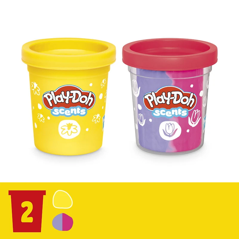 Play-Doh Tulips & Daffodils Arts & Crafts Kit