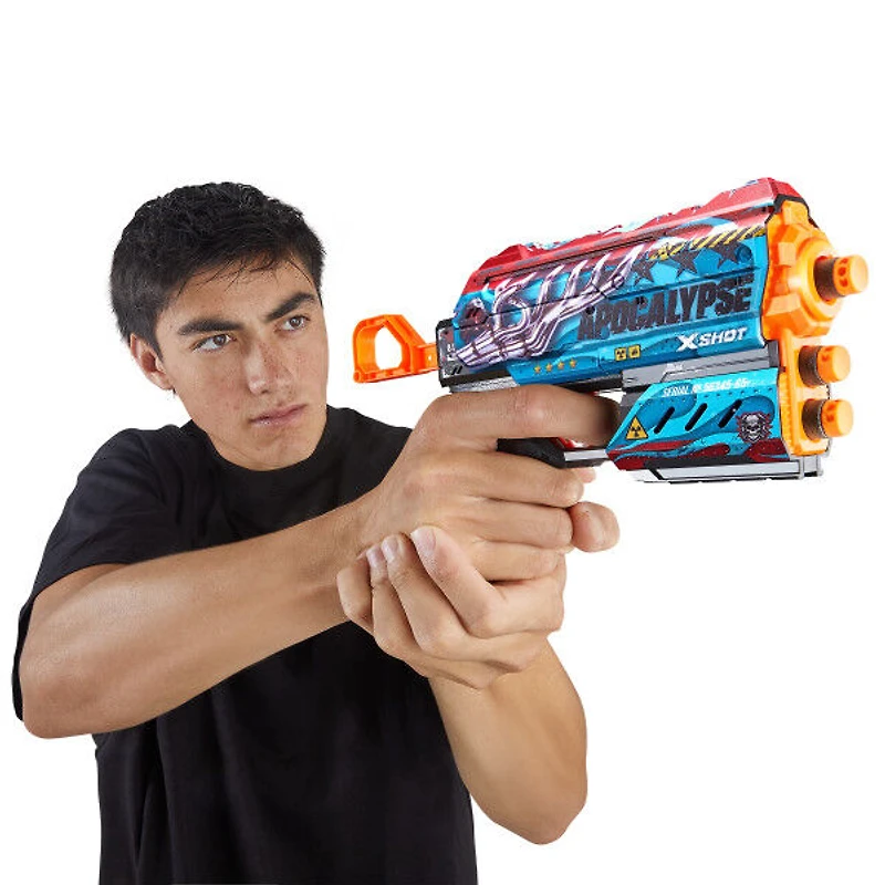 Zuru X-Shot Skins Flux Dart Blaster - Apocalypse (8 Darts)