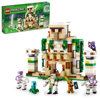 LEGO Minecraft La forteresse du Golem de fer 21250 ; Jeu de construction (868 pièces)