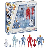 Marvel Studios The Fantastic Four Epic World of Action Collection La première famille, coffret de 6 figurines