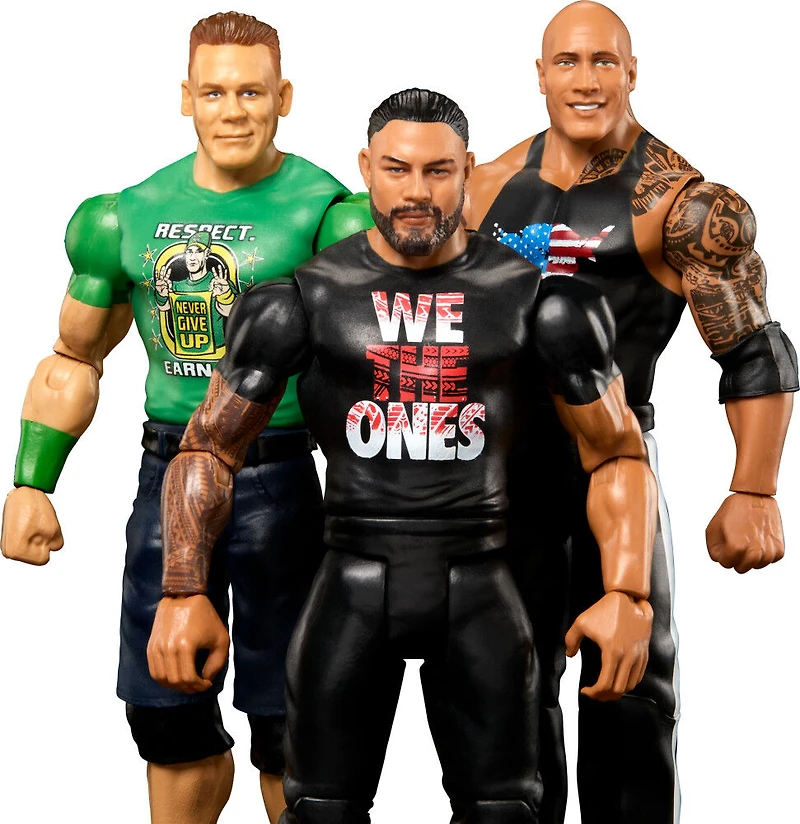 WWE-Superstar-Coffret 3 figurines articulées