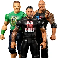 WWE-Superstar-Coffret 3 figurines articulées