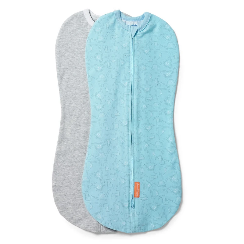 SwaddleMe® 2PK Sac de nuit DINO JAM ÉTAPE 1