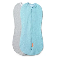 SwaddleMe® 2PK Sac de nuit DINO JAM ÉTAPE 1