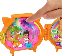 Polly Pocket Connexions Animales Coffret de jeu et poupées Renard