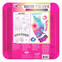 Super Ensemble De Design De Mode Néon Tie Dye