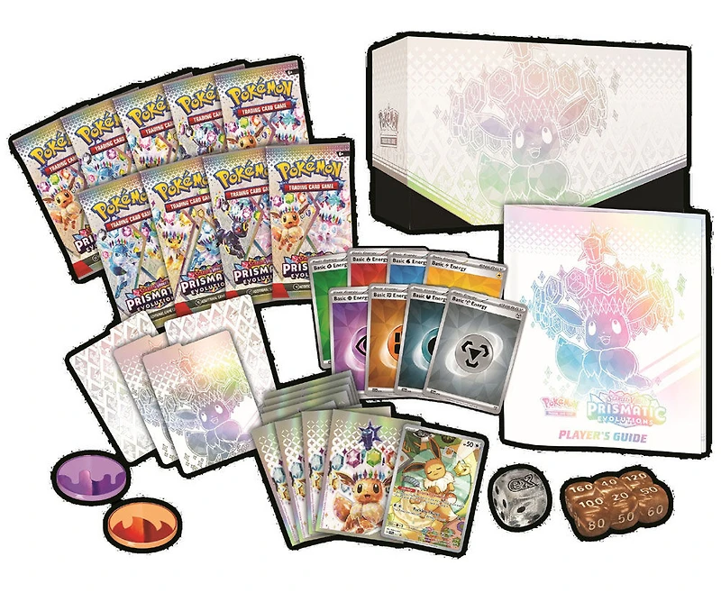 Pokémon TCG: Scarlet & Violet-Prismatic Evolutions Elite Trainer Box  - English Edition