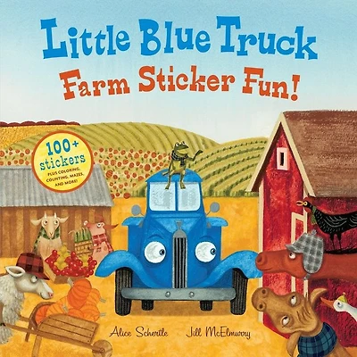 Little Blue Truck Farm Sticker Fun - Édition anglaise