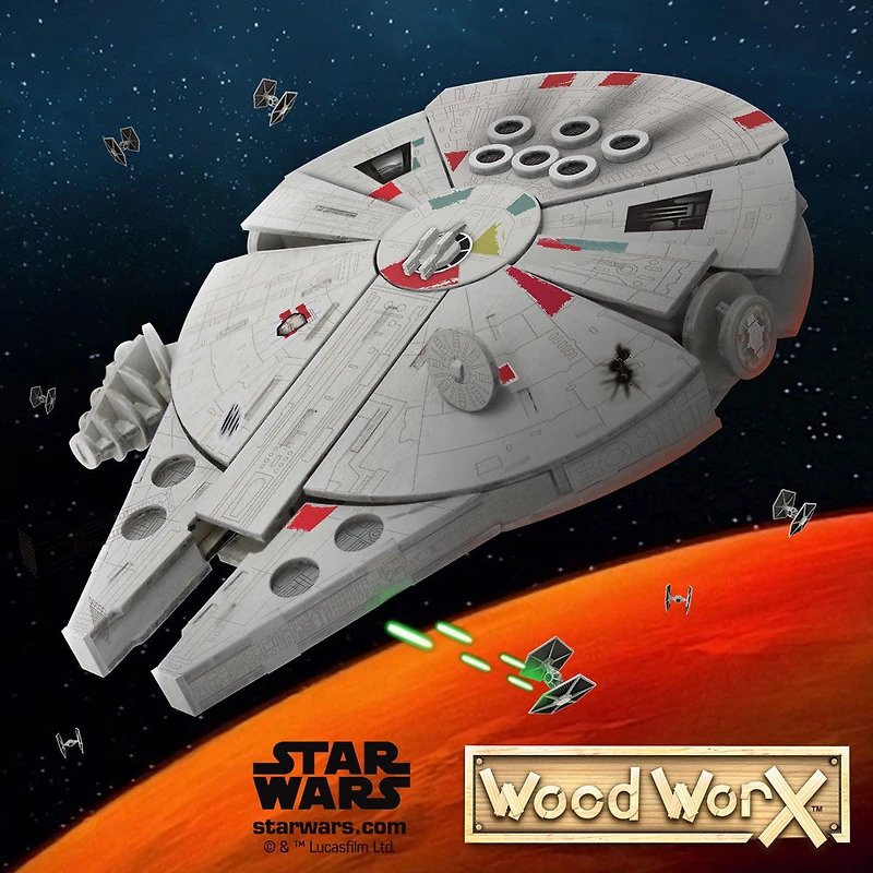 Wood WorX - Faucon Millennium de Star Wars