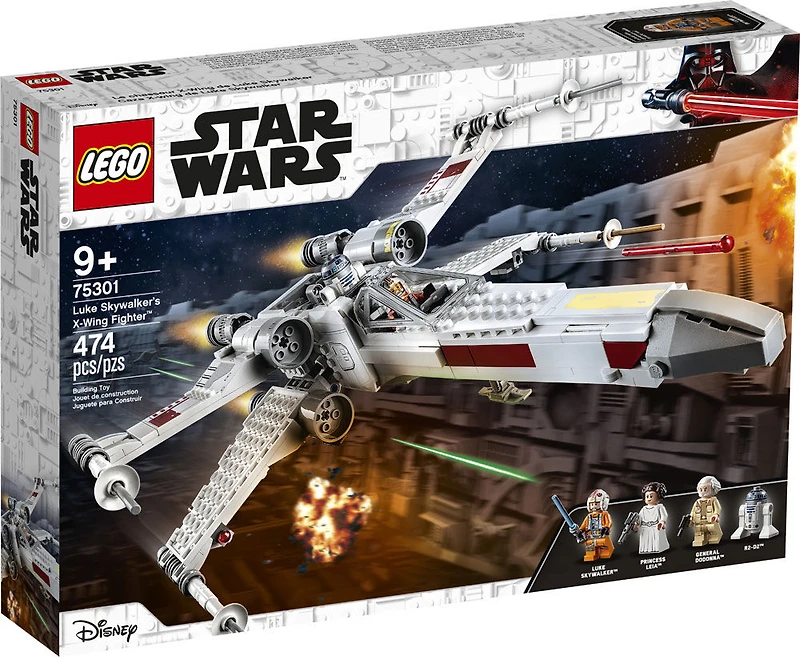 LEGO Star Wars Luke Skywalker's X-Wing Fighter 75301 (474 pieces)