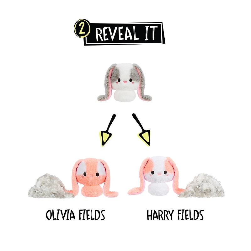 Petite peluche Fluffie Stuffiez : lapin