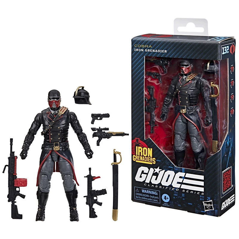 G.I. Joe Classified Series figurine 132 Grenadier de Fer