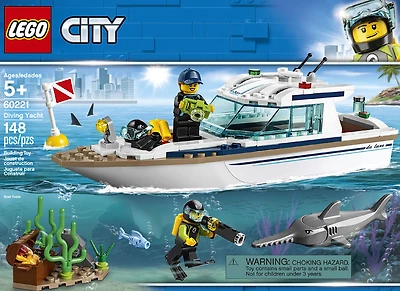 LEGO City Diving Yacht 60221 (148 pièces)