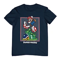 Super Mario- Navy Blue T-Shirt