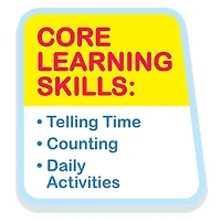 CoComelon JJ's Learning Smart Watch Toy for Kids with 3 Education-Based Games, Alarm Clock, and Stop Watch