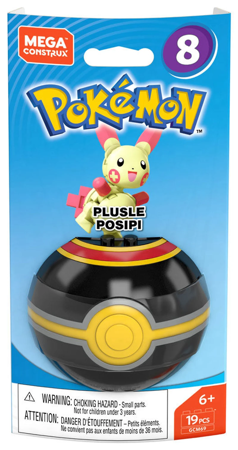 Mega Construx Pokémon Plusle Figure