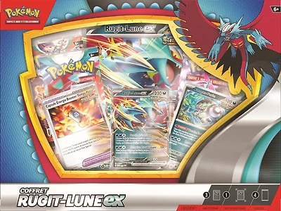 Coffret Pokémon Rugit-Lune-ex/Garde-de-Fer-ex - Édition française