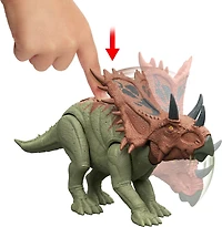 Jurassic World Combat Extrême Chasmosaure, action de frappe unique