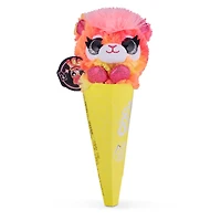Coco Surprise Peluche néon avec cône avec surprise - 1 par commande, la couleur peut varier (Chacun vendu séparément, sélectionné au hasard)