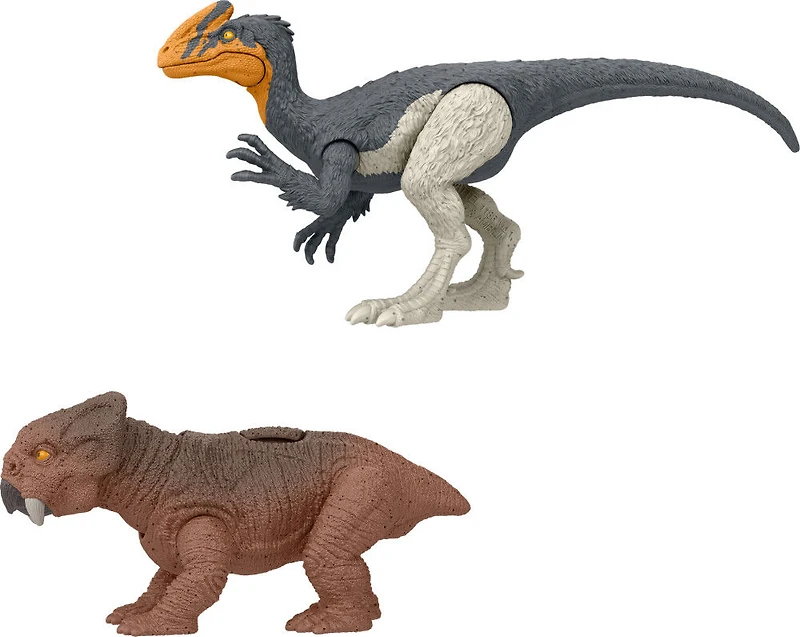 Jurassic World Meute Dangereuse Guanlong contre . Lystrosaure