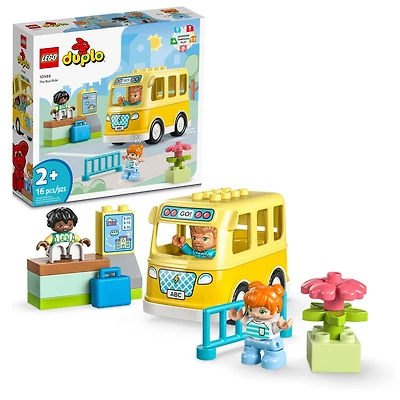 LEGO DUPLO Town The Bus Ride 10988 Building Toy Set (16 Pieces)