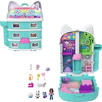 Polly Pocket-Coffret Gabby et la maison magique-9accessoires