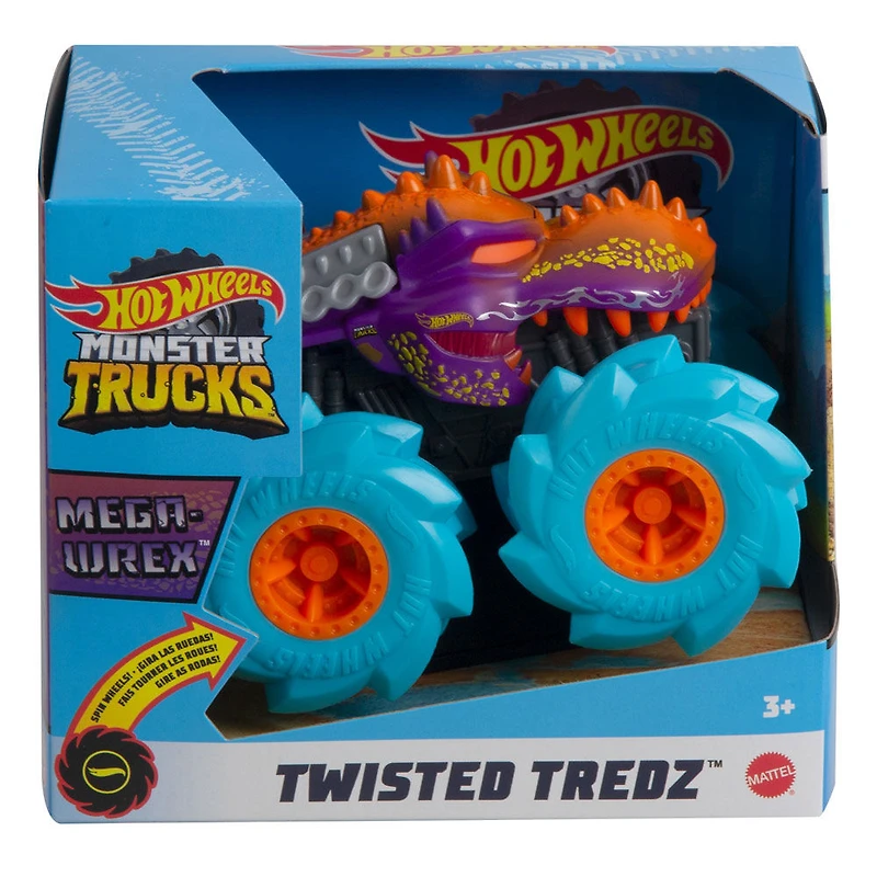 Hot Wheels - Monster Trucks - Rev Tredz - Mega Wrex - 1:43