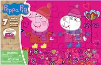 Peppa Pig 7-Pack Wood Jigsaw Puzzles
