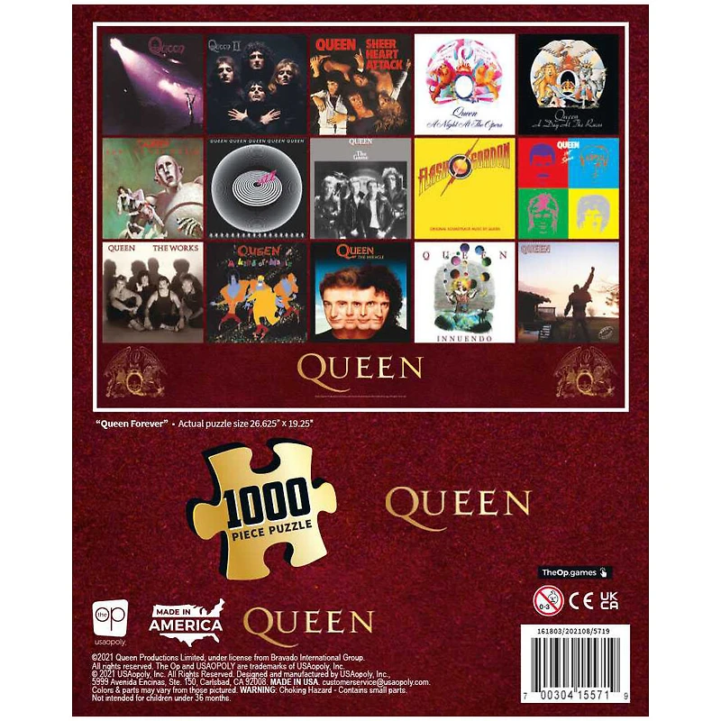 Casse-Tête 1000 Pièces De "Queen Forever" - Édition anglaise