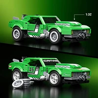Mattel Brick Shop Hot Wheels Custom '68 Camaro Building Toy Kit (289 Pieces), for Collectors