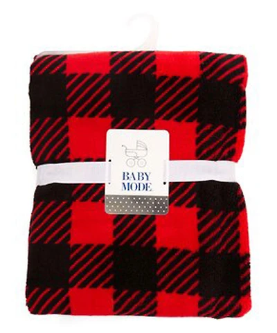 Red Buffalo Plaid Baby Blanket
