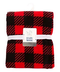 Red Buffalo Plaid Baby Blanket