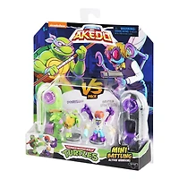Akedo TMNT S1 Contre Pk Donatello Vs Baxter Stockman