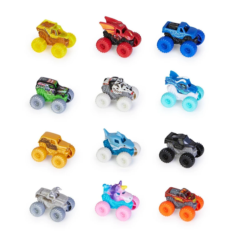 Monster Jam, Monster truck officiel Mini Mystery à collectionner (les styles peuvent varier