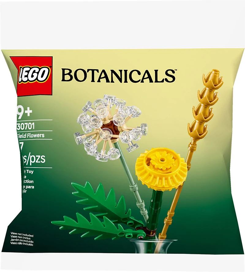 LEGO Botanicals Les fleurs des champs, ensemble de construction 30701