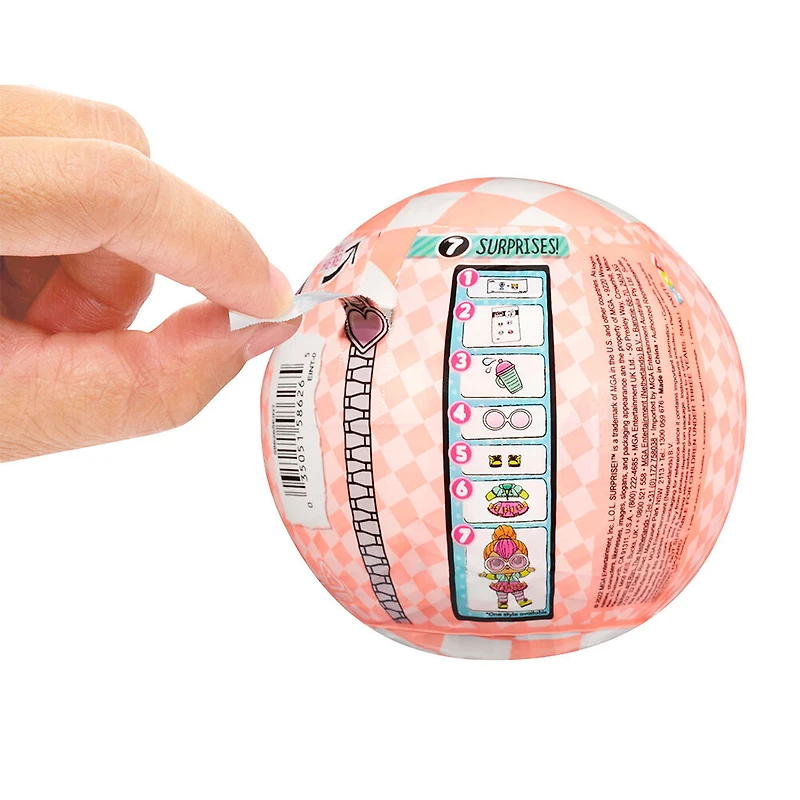 Poupée LOL Surprise 707 Neon QT avec 7 surprises - Édition anglaise