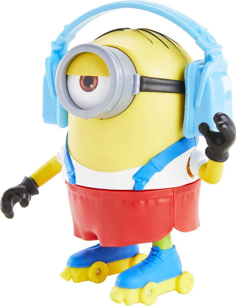 Minions Action - Figurine Stuart Pirouettes sur patins