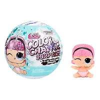 LOL Surprise Glitter Color Change Lil Sis with 5 Surprises