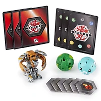 Bakugan, Starter Pack 3 personnages, Aurelus Hydranoid, Créatures transformables à collectionner