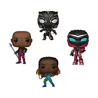 POP!:Black Panther Wakanda Forever 4 pack