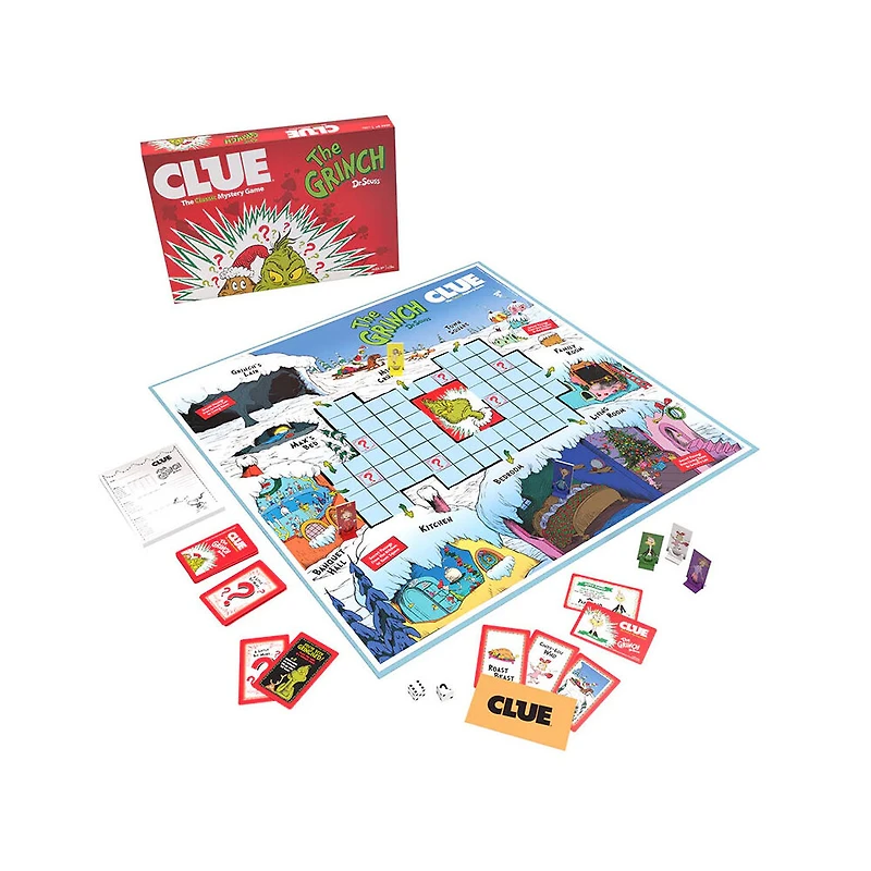 USAopoly CLUE: The Grinch - Édition anglaise