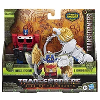 Transformers: Rise of the Beasts, Beast Alliance, pack de 2 figurines Beast Combiners Optimus Prime, 12,5 cm