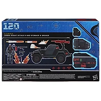 G.I. Joe Classified Series 120, Cobra Night Attack 4-WD Stinger & Driver, figurine et véhicule
