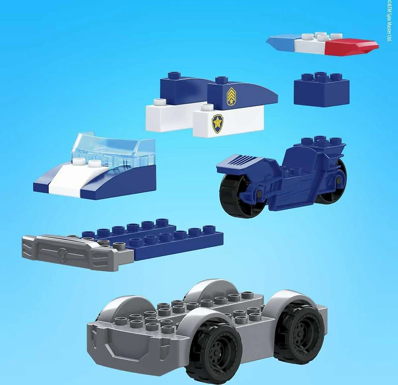 Mega Bloks - La Pat' Patrouille - la Voiture de Police de Chase