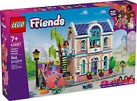 LEGO Friends La Maison de la Famille de Liann - Jouet de construction - Maison de Poupée - 4 Minipoupées, un Gecko, un Axolotl - 42687