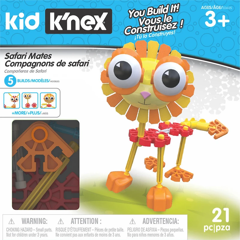 Ensemble de construction Safari Mates de Kid K'Nex