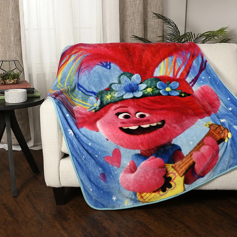 Couverture pour enfants Trolls (50x60") Poppy