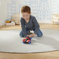 Marvel Spidey and His Amazing Friends Change 'N Go Techno-Racer Vehicle And Miles Morales