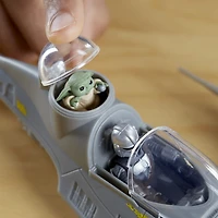 Star Wars Mission Fleet Mando's N-1 Starfighter, Grogu et Mandalorien, jouets Star Wars