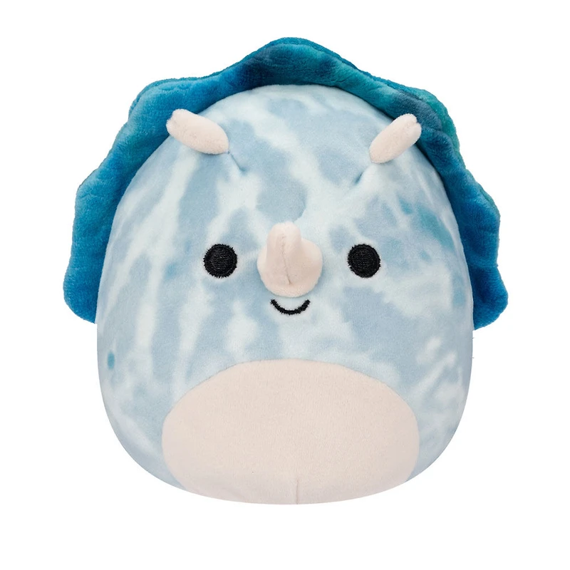 Squishmallows 5" Flip-A-Mallows - Delilah/Jérôme - Dino violet/Triceratops Tie-Dye bleu